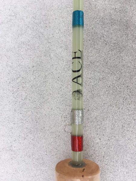 custom noodle ice fishing rod ACE Custom Rods-Custom Built-Ice Rods-Fiberglass-Nuclear Power Noodle